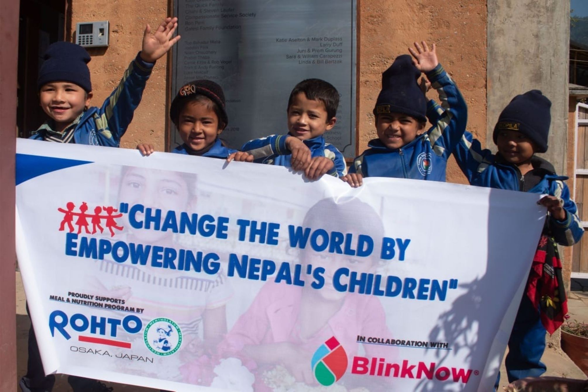 Rohto Mentholatum Nepal extends support to Blink Now Foundation in their initiative to support Child welfare