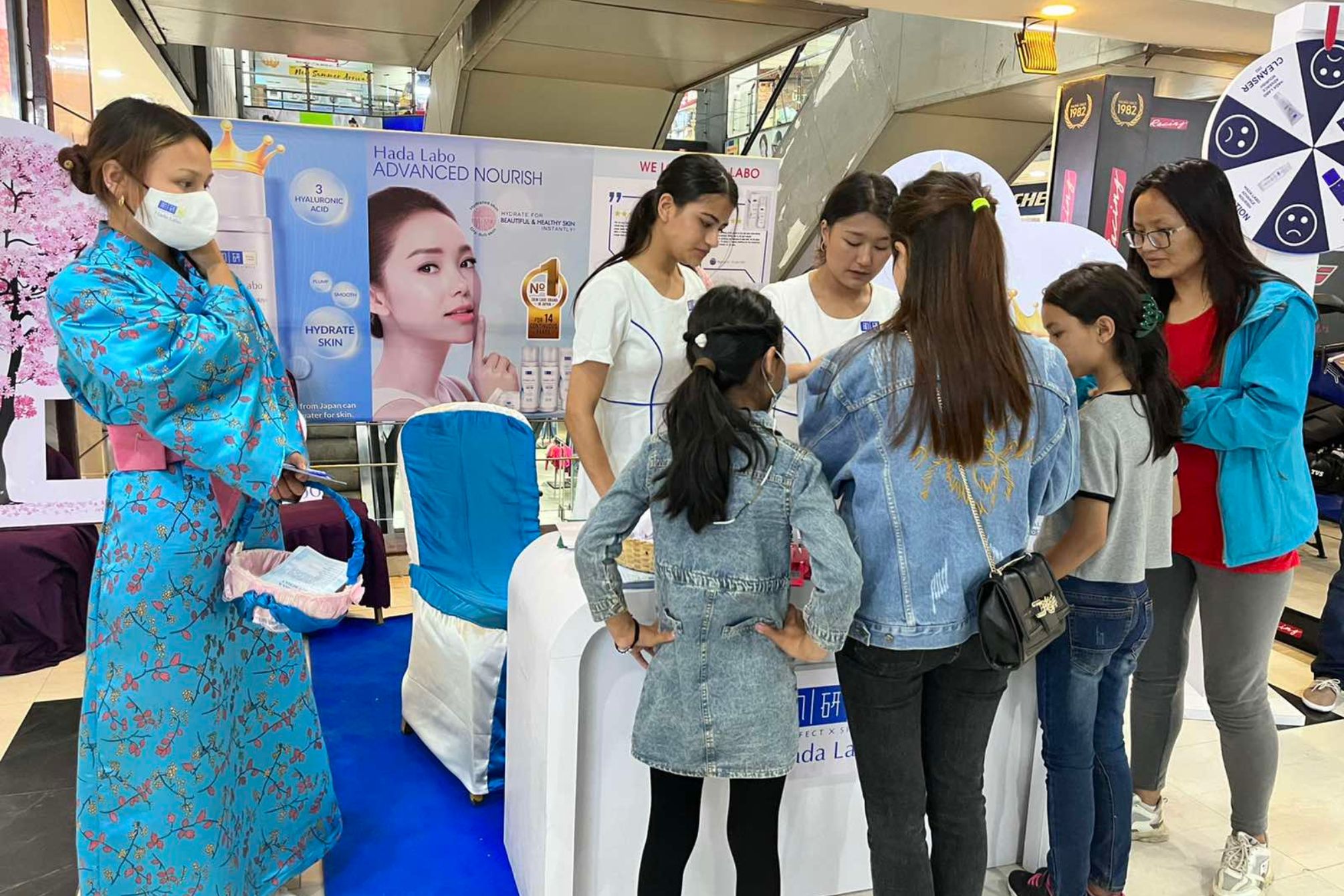 No.1 Skincare brand Hada Labo from Japan – Product Trial, Free samples, exciting fun, and games at malls and supermarkets